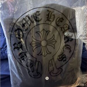 Chrome Hearts Black Graphic Hoodie